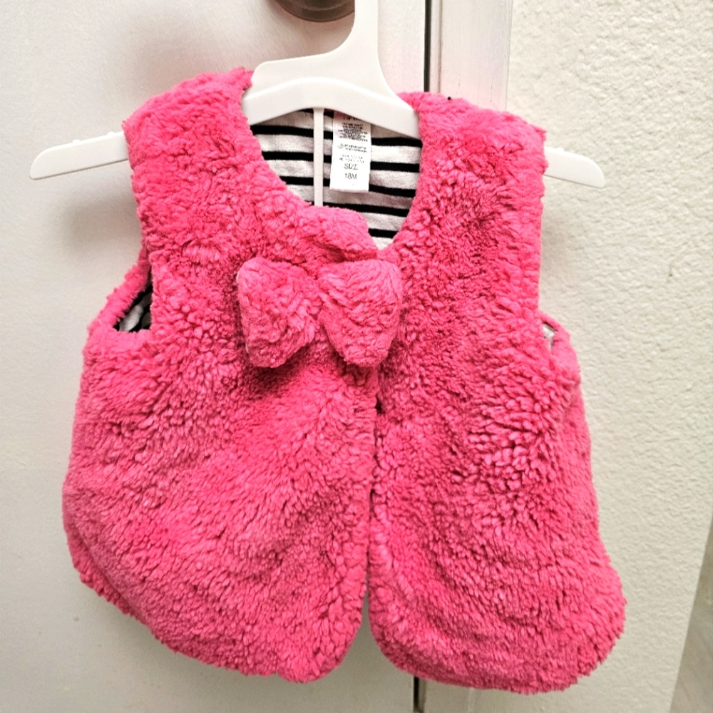 Toddler girl vest
